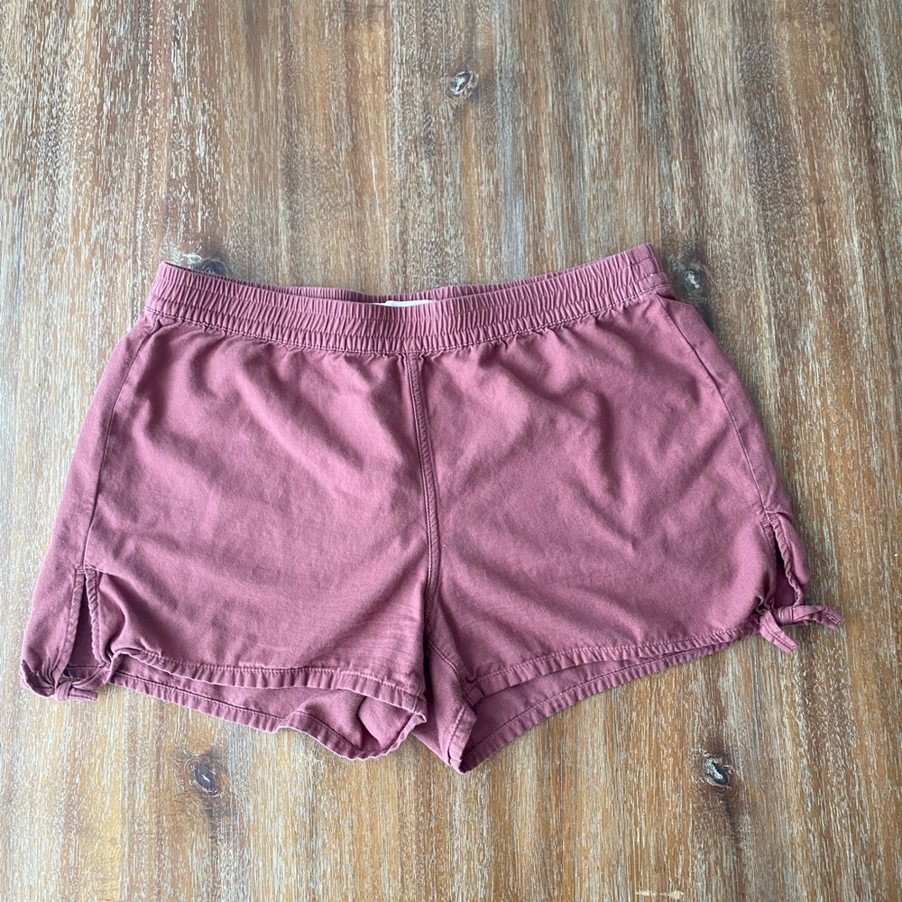 Madewell Dusty Rose Cotton Shorts